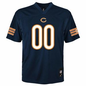 NFL Kids Team Color Fashion Jersey - Chicago Bears 12 M